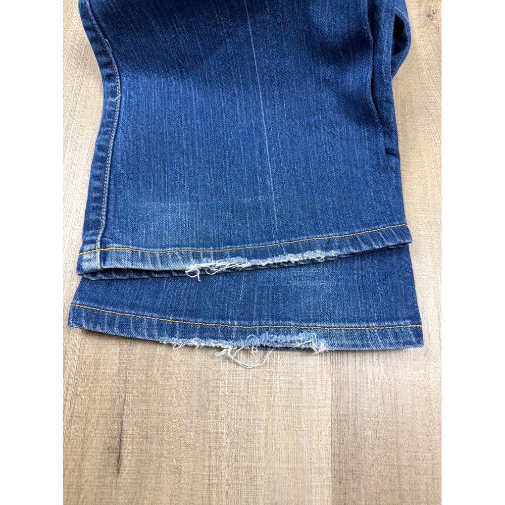Vintage Y2K Gap Curvy Low Rise Jeans Blue Flare Denim 315229-00-1 Size 8 Reg - Picture 8 of 8